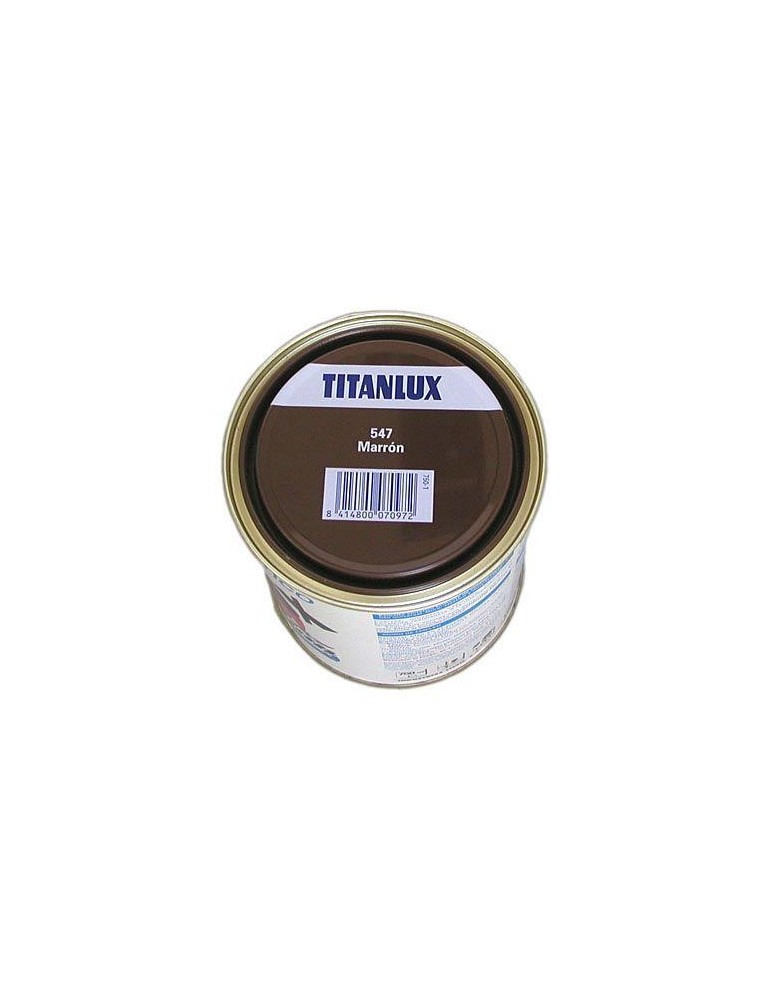ESMALTE TITANLUX 750 ML. 547 001 MARRON