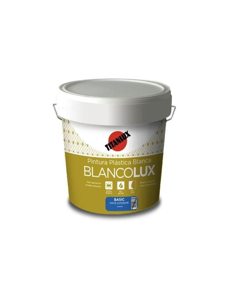 PINTURA PLASTICA BLANCOLUX INT/EXTERIOR MATE 5KG.