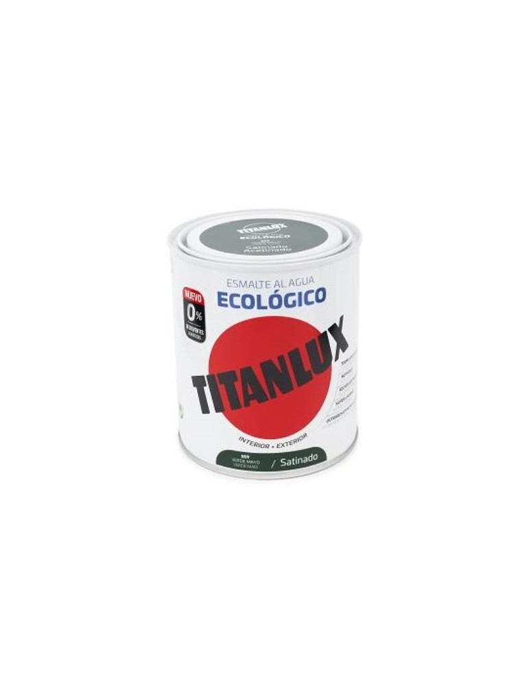 TITANLUX ECO SATINADO VERDE MAYO 750ML