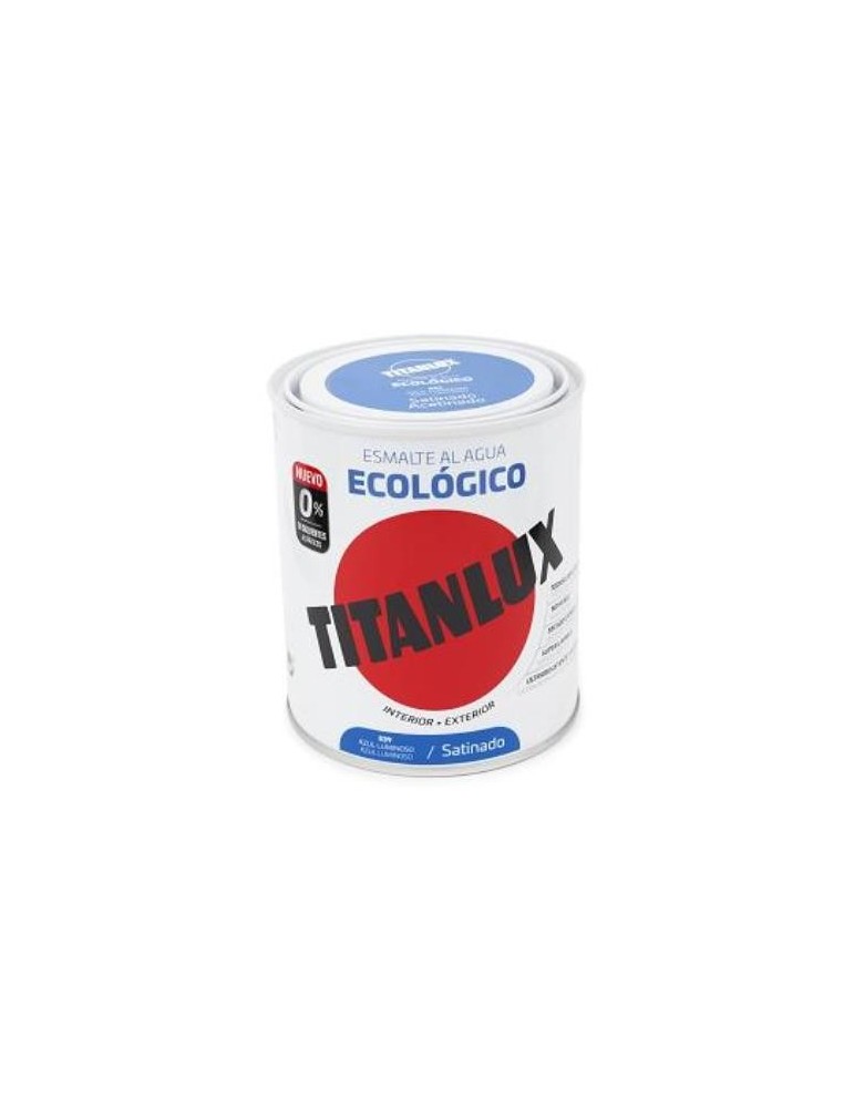 TITANLUX ECO SATINADO AZUL LUMINOSO 750ML