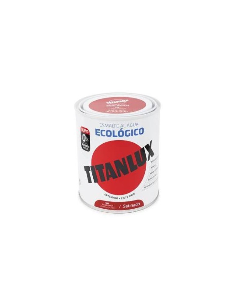TITANLUX ECO SATINADO ROJO CHINA 750ML