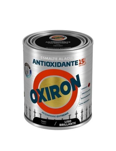 OXIRON AL AGUA BRILLO LISO NEGRO 750ML.