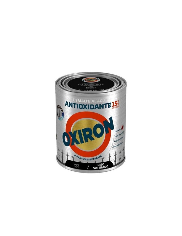 OXIRON AL AGUA FORJA NEGRO  SANTINADO LISO 750ML