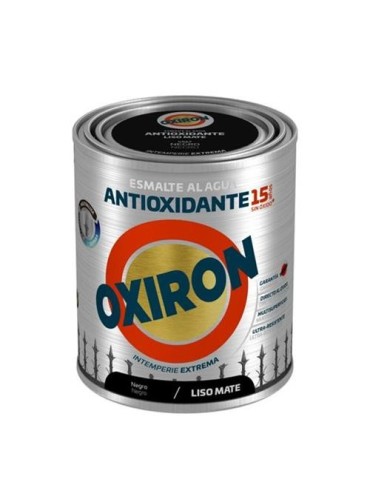 OXIRON AL AGUA FORJA NEGRO  MATE LISO 750ML.