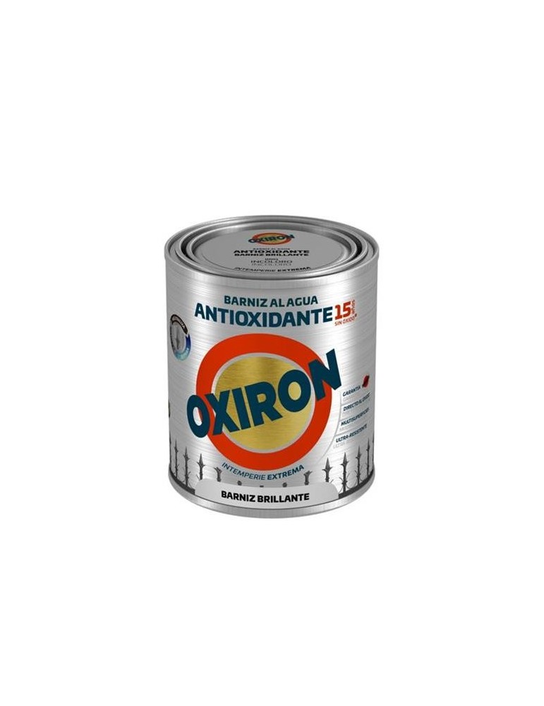 OXIRON AL AGUA BARNIZ ANTIOXIDO BRILLO 750ML.