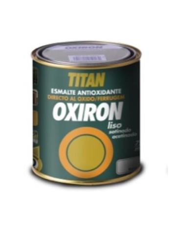 OXIRON 02J NEGRO L.ATINADO 750 ML.