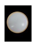 PLAFON HYDRA REDONDO SUPERF MARCO MADERA 3600LM
