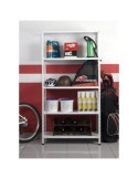 ESTANTERIA METALICA BLANCA 180X90X40 BRICOL