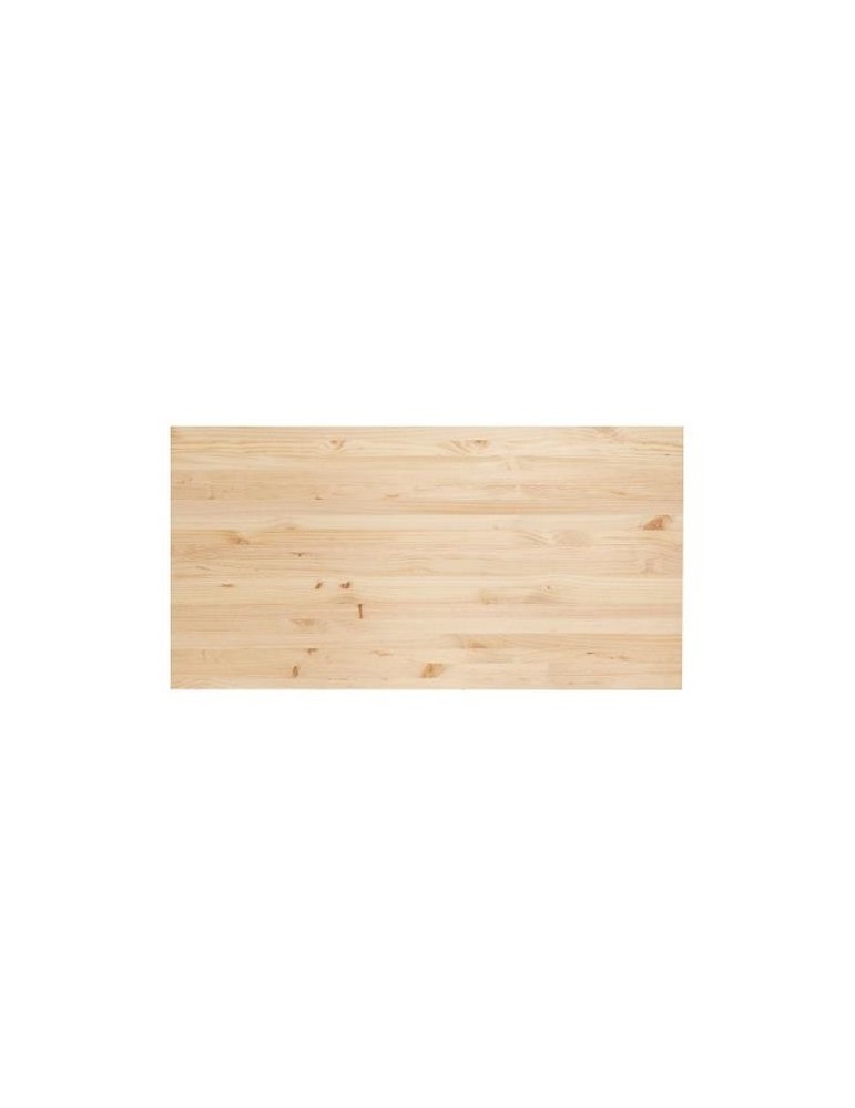 ENCIMERA PINO MACIZO 120X60 CM GROSOR 18 MM