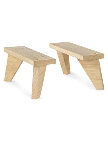 JUEGO DE 2 PATAS DINAMIC DE PINO MACIZO DINPIE.99