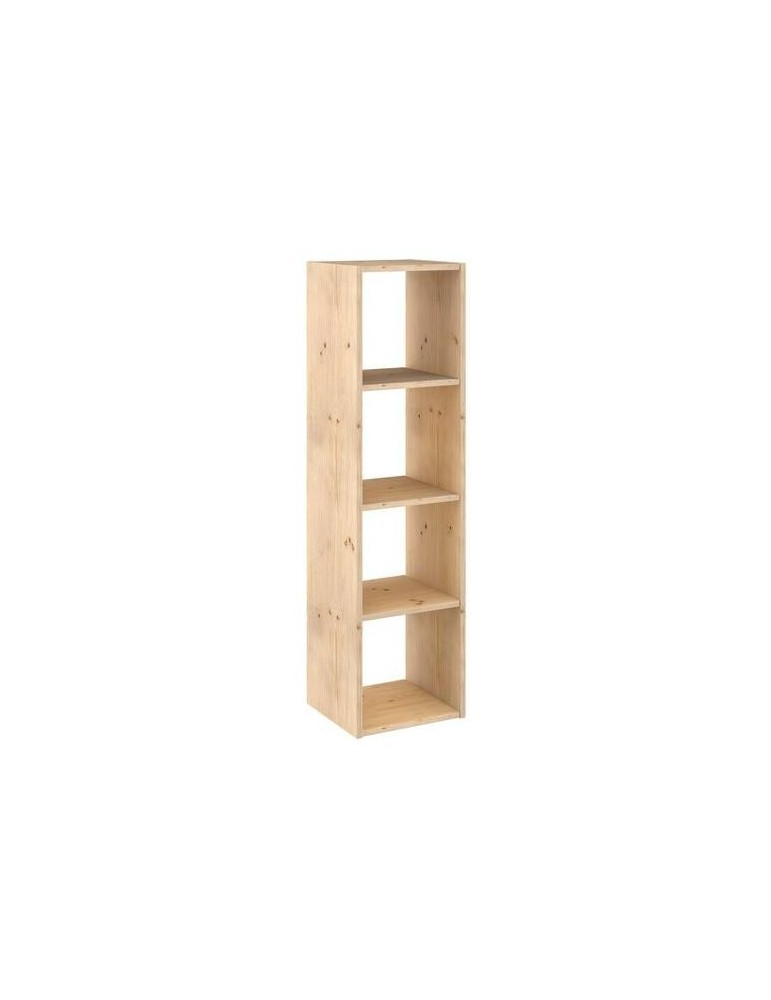 ESTANTERIA MODULAR 4 CUBOS DINAMIC PINO MACIZO
