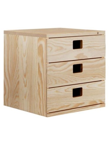 CAJONERA 3 CAJONES DE PINO DINAMIC DMCAJO.99