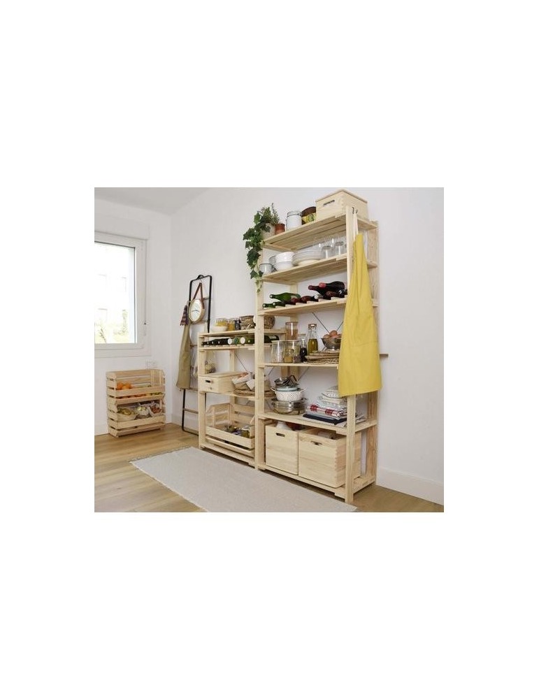 ESTANTERIA EVOLUTION NEW 5 BALDAS PINO EVET50.99