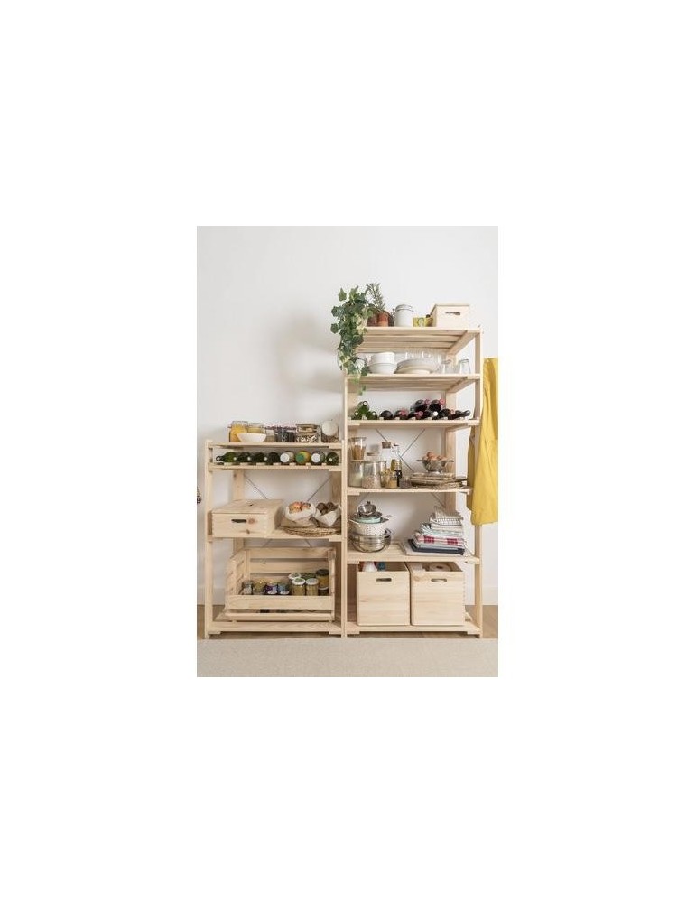 ESTANTERIA EVOLUTION NEW 3 BALDAS PINO EVET30.99