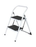 TABURETE ACERO/GOMA PLEGABLE 2 PELDAÑOS TAS-2