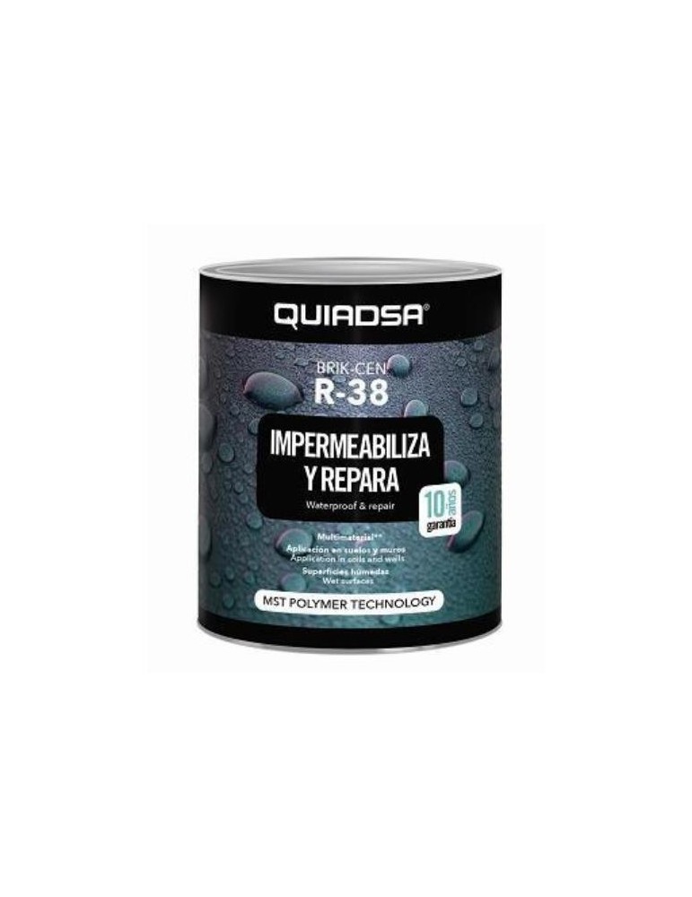 IMPERMEABILIZANTE 1KG.BRIK-CEN R-38 NEGRO