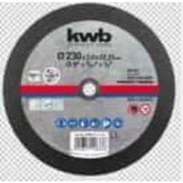 DISCO CORTE INOX/METAL 230X2MM KWB