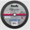 DISCO CORTE INOX/METAL 230X2MM KWB