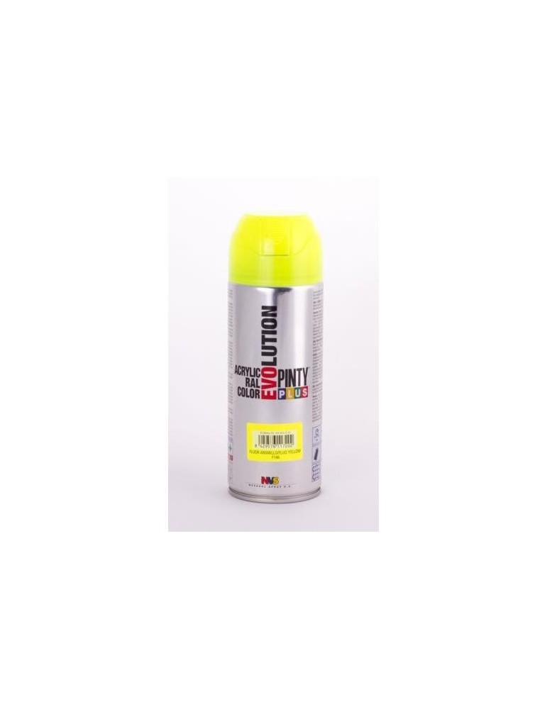 PINTURA SPRAY PINTY PLUS AMARILLO FLUOR.F146 520ML