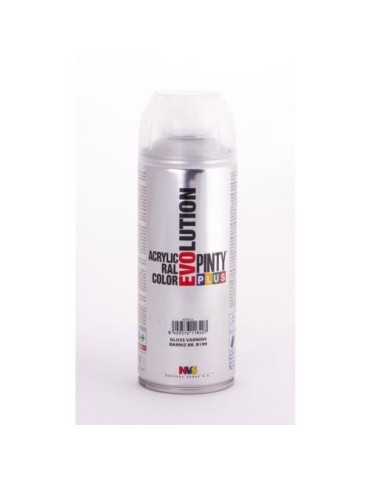 PINTURA SPRAY PINTY PLUS BARNIZ BRILLANTE 520ML.