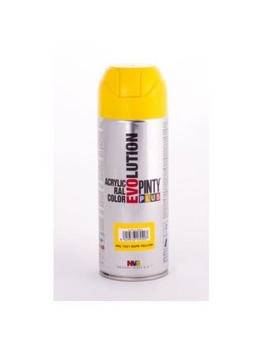 PINTURA SPRAY PINTY PLUS AMA. BRILL.RAL 1021 520ML