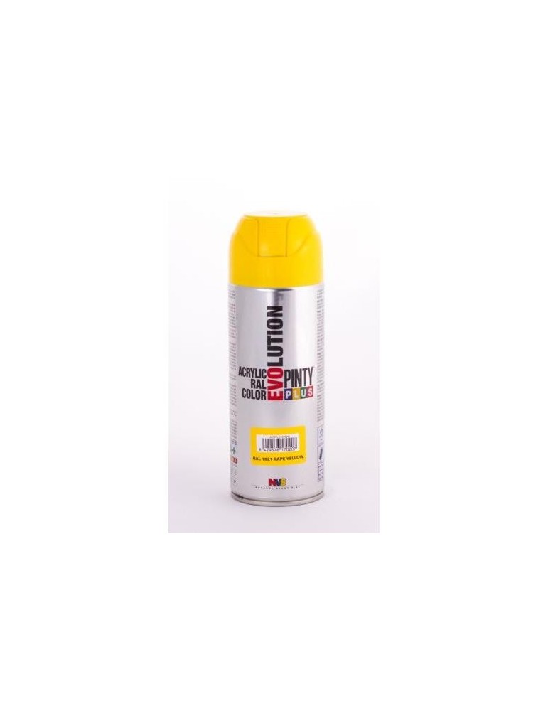 PINTURA SPRAY PINTY PLUS AMA. BRILL.RAL 1021 520ML
