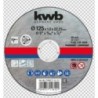 DISCO CORTE INOX/METAL 125X1MM KWB
