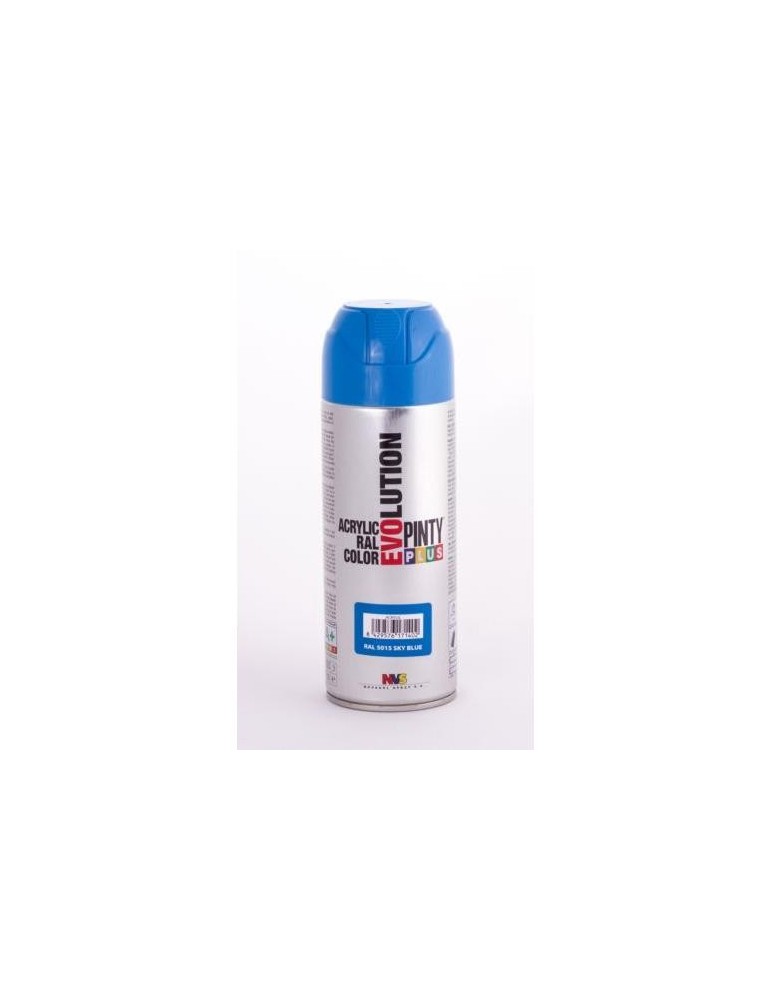 PINTURA SPRAY PINTY PLUS AZUL BRILL.RAL 5015 520ML