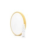 PLAFON TECHO ARO MADERA 42MM 30W 3200LM C/MANDO