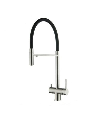 GRIFO COCINA FLEXYFORM OSMOSIS CROMO/NEGRO