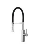 GRIFO COCINA DIRIGIBLE FLEXYFORM CROMO/NEGRO
