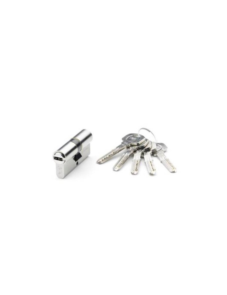 CILINDRO SEGURIDAD 30X30 NIQUEL YL6 LEVA CORTA