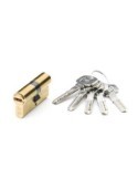 CILINDRO SEGURIDAD 30X30 LATON  YL6 LEVA CORTA