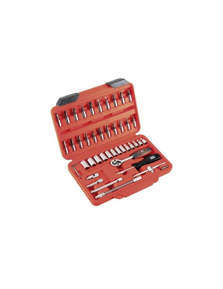 JUEGO LLAVE VASO 1/4" 46 PIEZAS 192394