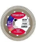 DISCO DIAMANTE TITAN EVO 230MM EJE 22,23MM