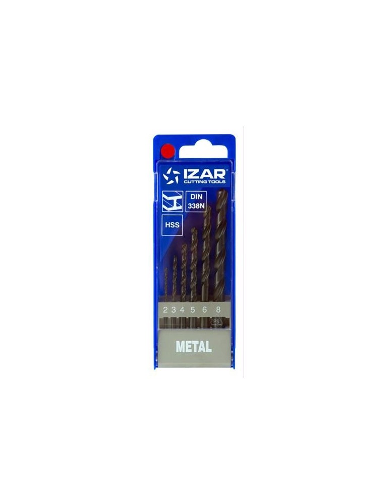 BROCAS HSS (ESTUCHE-6 PIEZAS) 1462 METAL 30230
