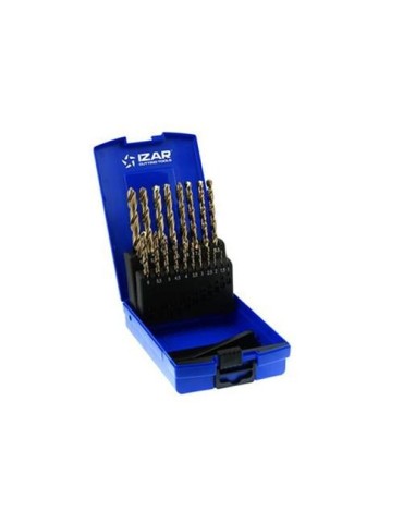 BROCAS HSSCO ESTUCHE METAL 19 UNIDADES 1466