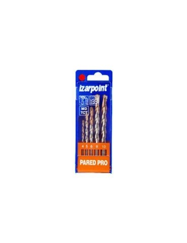 BROCAS PARED ESTUCHE PLASTICO 5 PIEZAS 1486