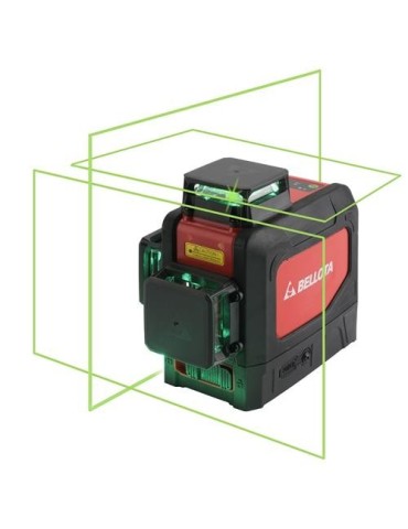 NIVEL LASER VERDE 3X360 30 M