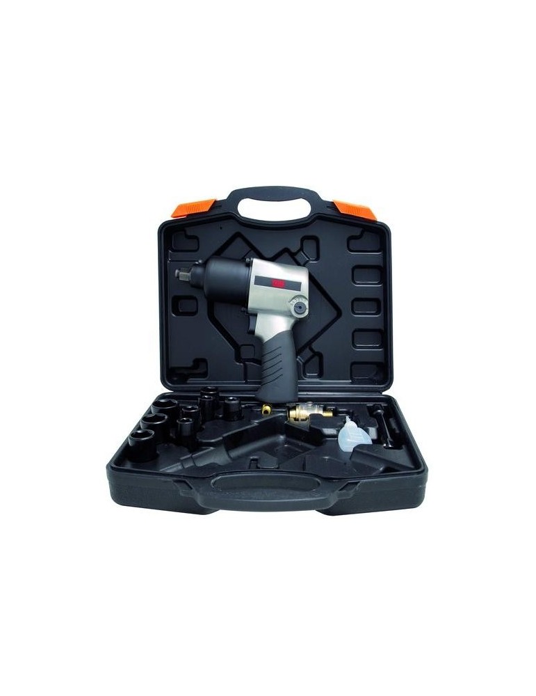 LLAVE DE IMPACTO EN KIT DE 1/2" CON VASOS  041120