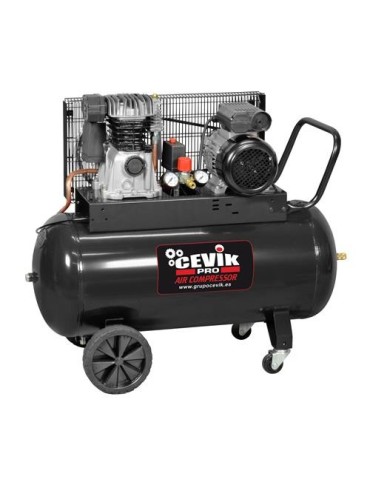 COMPRESOR CORREA 100L 3HP MONOFASICO 10BAR 321L/M