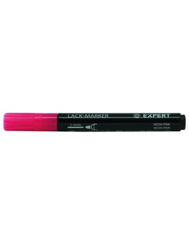 MARCADOR DE PINTURA PERMANENTE LACA - ROSA NEON