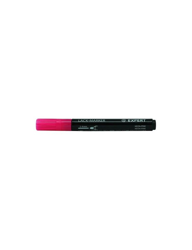 MARCADOR DE PINTURA PERMANENTE LACA - ROSA NEON