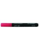 MARCADOR DE PINTURA PERMANENTE LACA - ROSA NEON