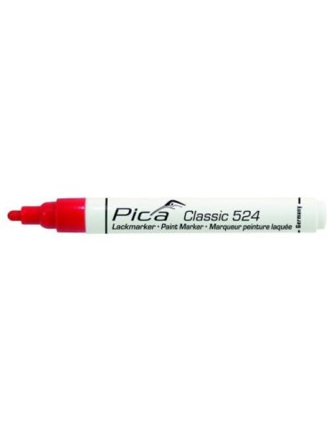 MARCADOR PERMANENTE PICA CLASSIC ROJO