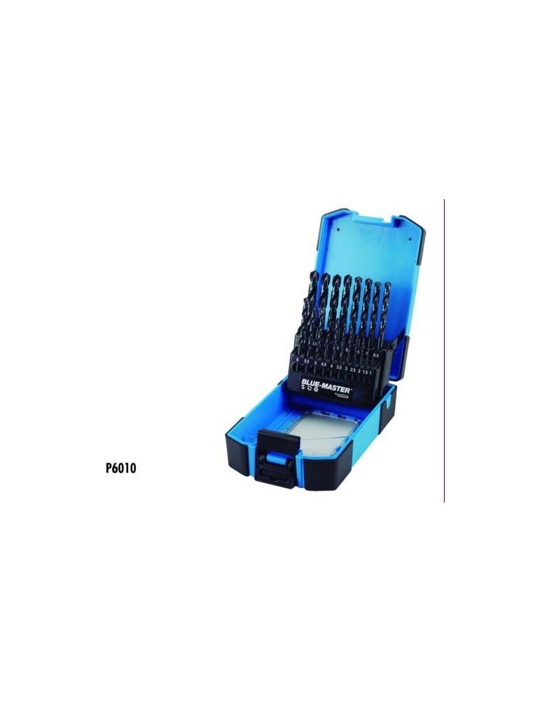 EST.AZUL 19PCS HSS DIN338 Ø1-10X0,5MM