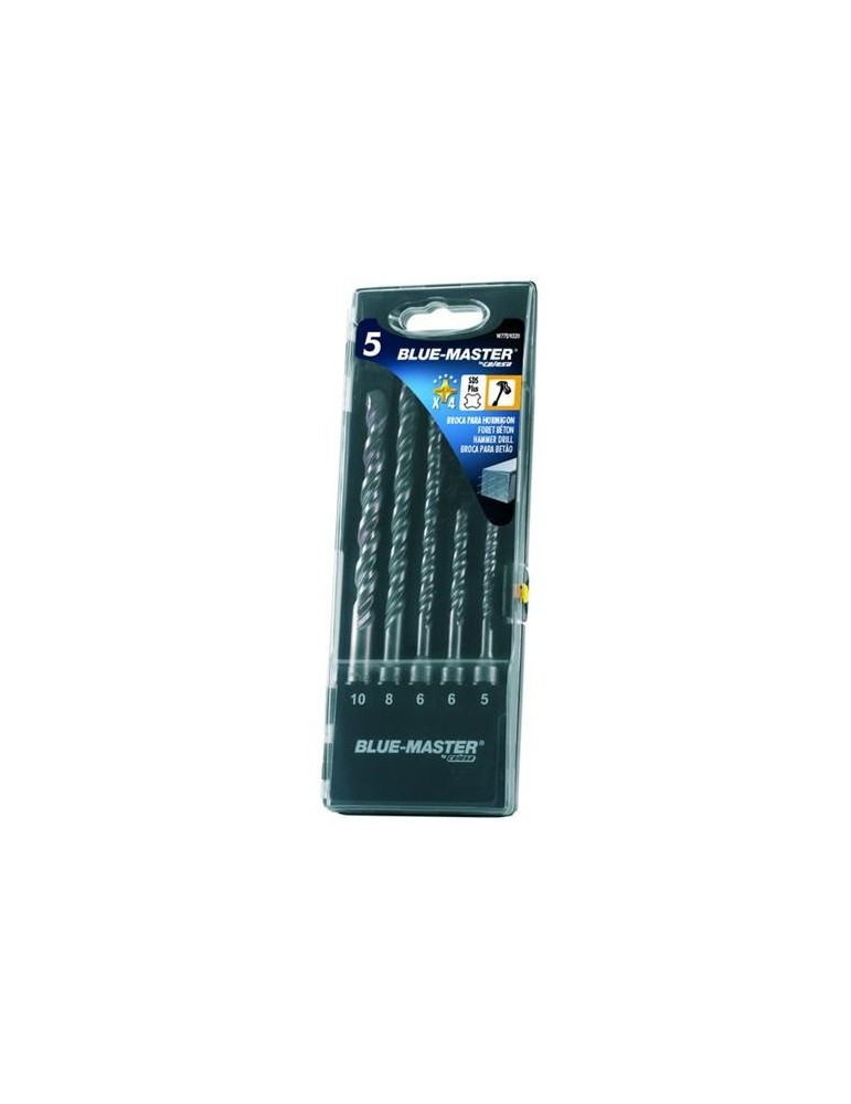 ESTUCHE W77 5 BROCAS Ø5-6X115 Ø6-8-10X165MM