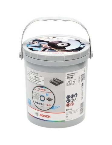 100 DISCOS DE CORTE STANDARD  METAL 115MM