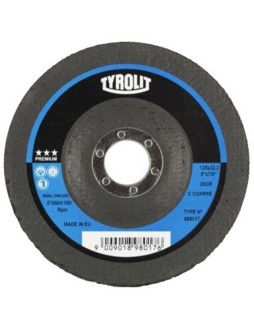 DISCO DE LIMPIEZA 28 VL GR 115X22,2  898014