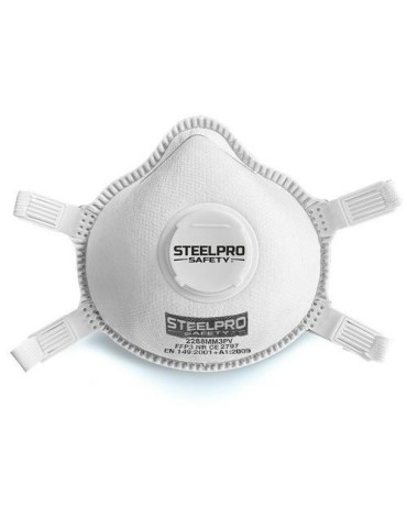 MASCARILLA STEELPRO FFP3 PRO VALVULA 2288MM3PVBL/U